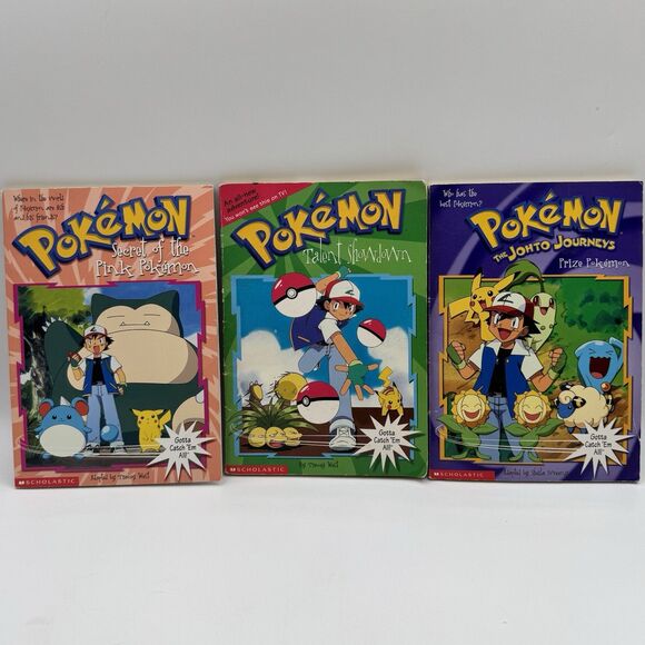 Pokemon Chapter Books Lot of 15 Scholastic Paperback Children's Anime Pikachu - Picture 5 of 16